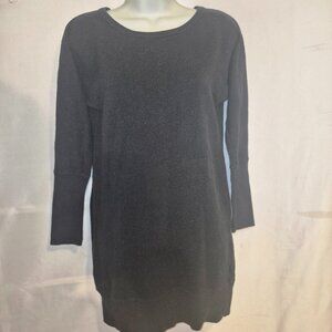 GAP stylish Black sweater dress/ long top in size xs